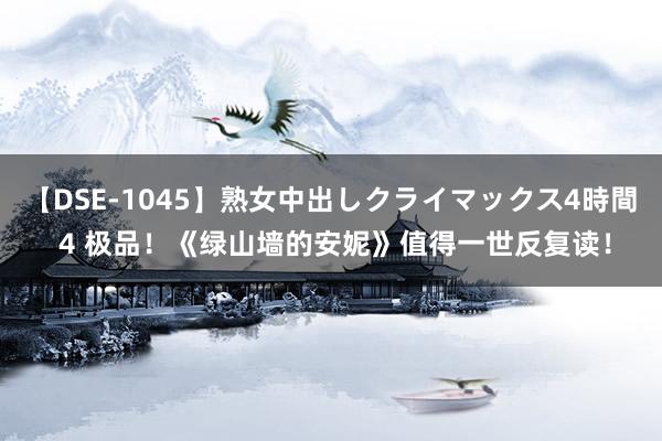 【DSE-1045】熟女中出しクライマックス4時間 4 极品！《绿山墙的安妮》值得一世反复读！